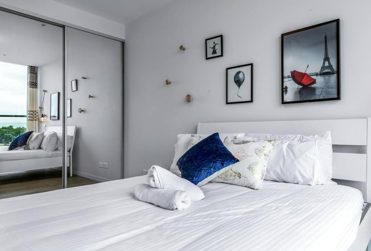 بريزبين Riverside Living In Portside Wharf Hamilton المظهر الخارجي الصورة