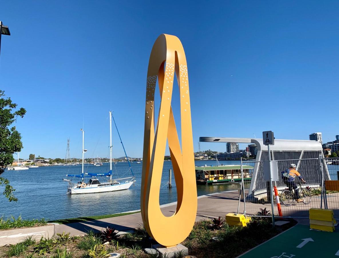 بريزبين Riverside Living In Portside Wharf Hamilton المظهر الخارجي الصورة